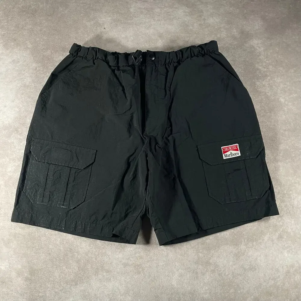 90’s Marlboro Adventure Cigarettes Swim Shorts Trunks Medium